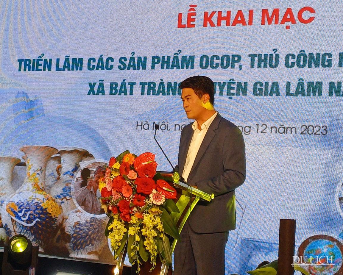 Phó Giám đốc Sở Công thương Hà Nội Nguyễn Đình Thắng phát biểu